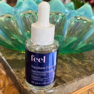 🆕 Feel Beauty Squalane Facial Oil~glass bottle/dropper~Vit C~Wrinkle Treatment